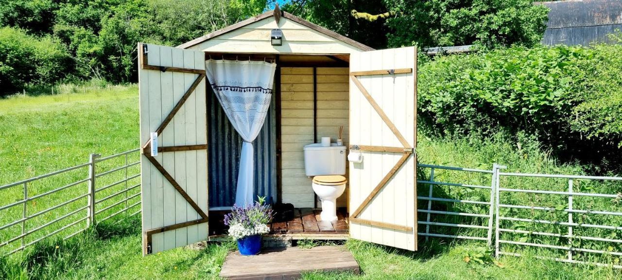 Bronfelen Yurt Hotel Cynghordy Buitenkant foto