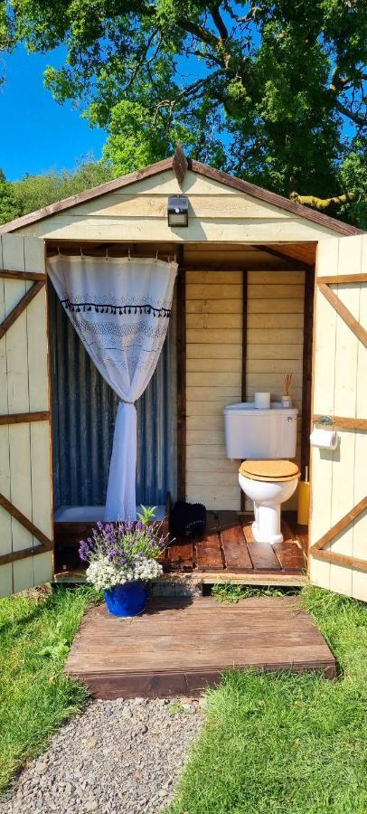 Bronfelen Yurt Hotel Cynghordy Buitenkant foto